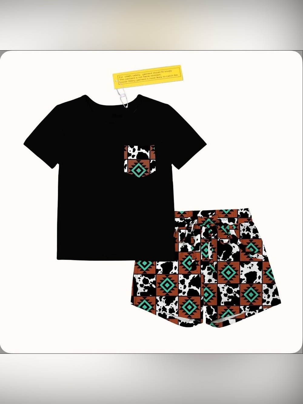 Bamboo Western Daywear Short Set